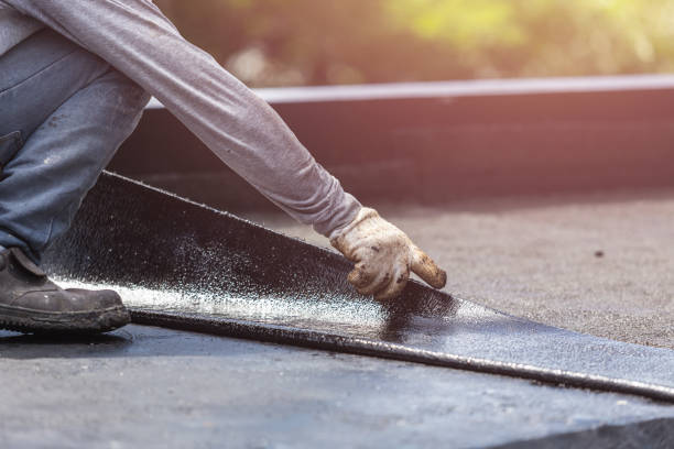 Professional Waterproofing technician working in Lakeside, OR